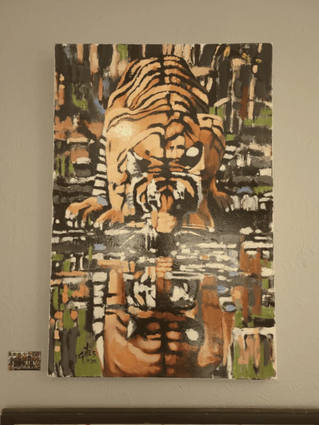 Tiger painting